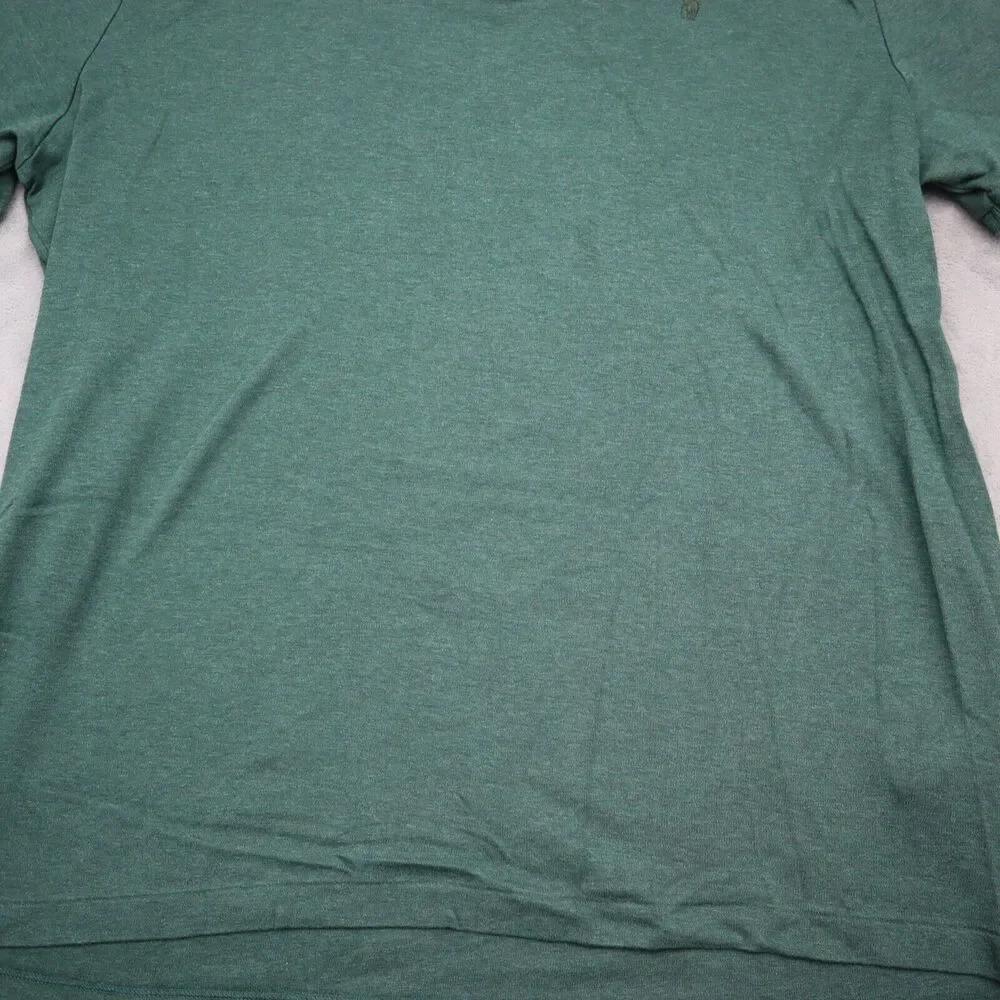 Polo Ralph Lauren Shirt Mens XL Extra Green Polo Rugby Casual Dress Pony
